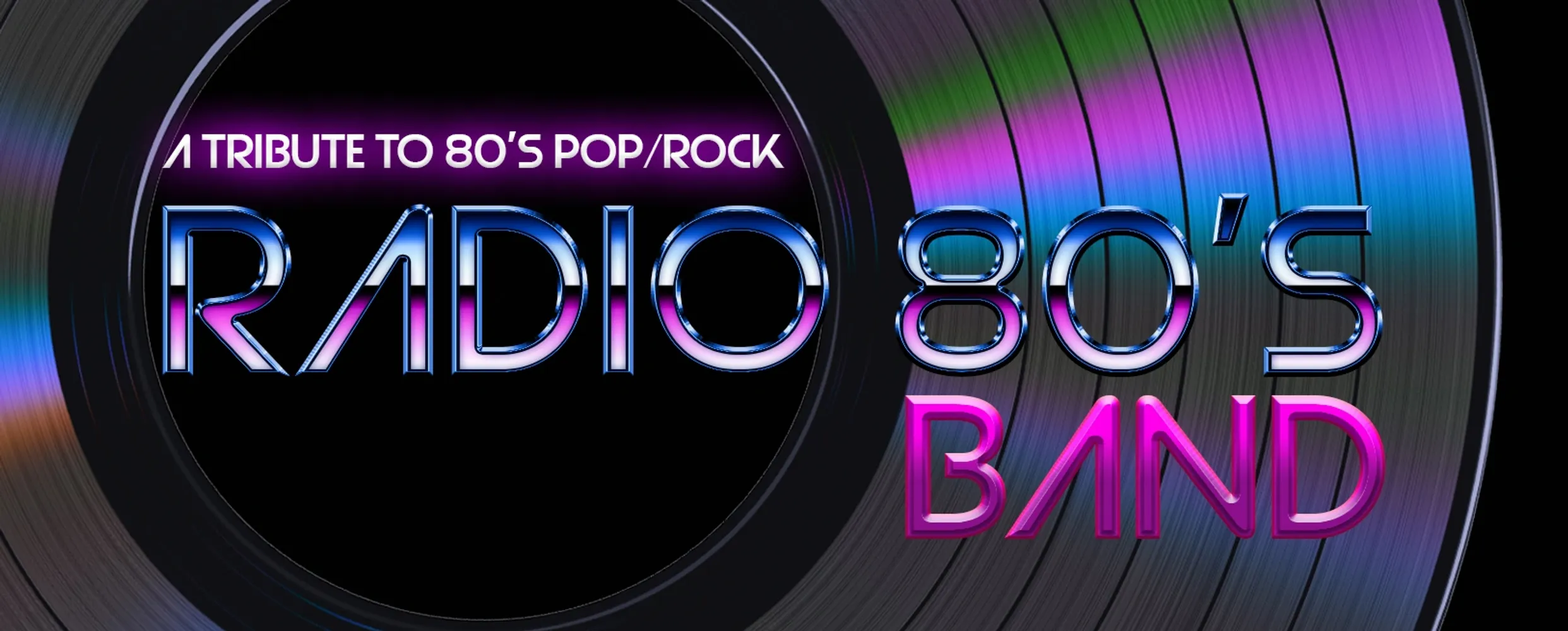 Radio 80's Band Logo