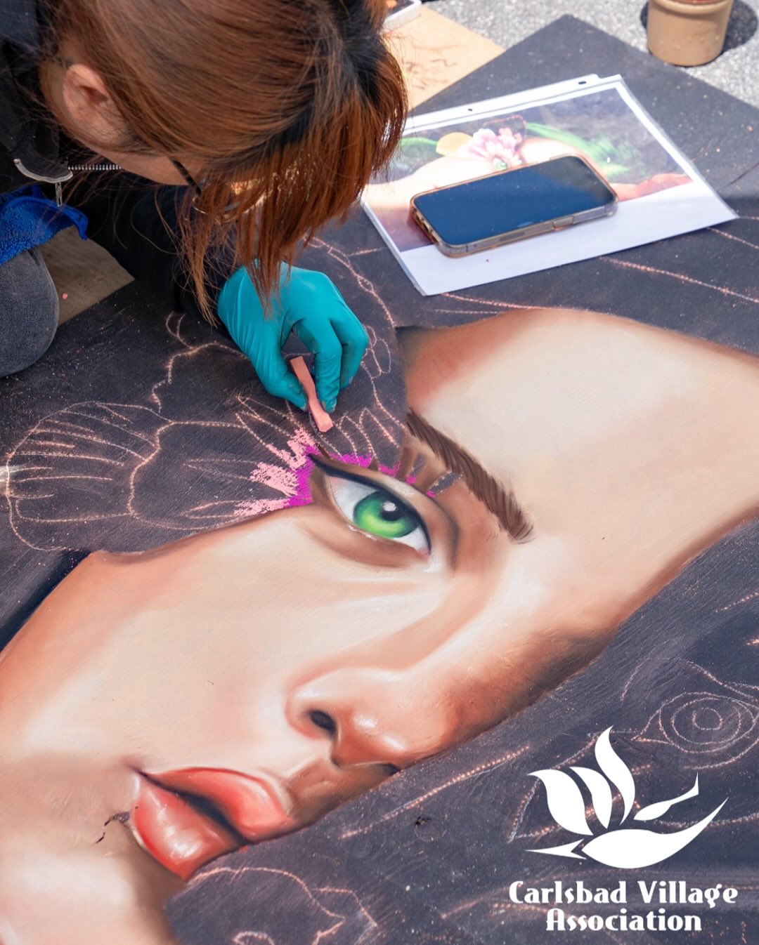 On Saturday, August 30 from 9 AM to 5 PM, Chalk Art in the Village will bring the Village Faire Shopping Center courtyard to life with color. Five talented artists including Katie Bush, Cecelia Linayao, Meg Beverly Canilang, Phyllis Swanson and Ron Juncal will create 4’ x 4’ murals inspired by the theme “Final Days of Summer”.